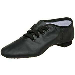 Capezio CG02 Black Lace Split-Sole Jazz Shoe Women Size 3M 3 M